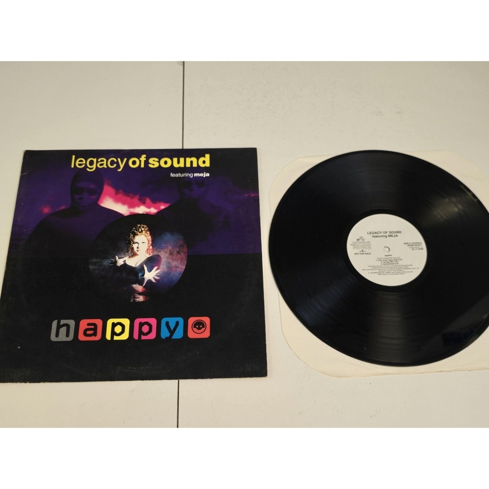 Legacy of Sound featuring Meja Happy 12" Vinyl Single 1993 RCA RDAB-62522-1